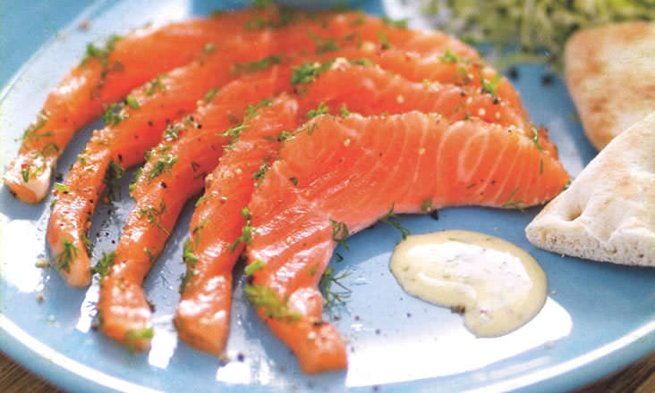 Truite-marinée en gravlax